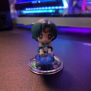 Cute Sailor Moon Mini Figure - Sailor Mercury Anime Figurine 5cm